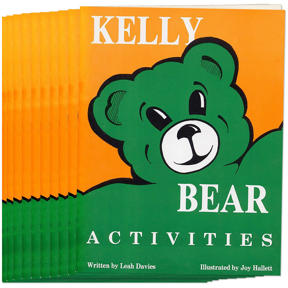 Kelly Bear Activities Book, Set of 10