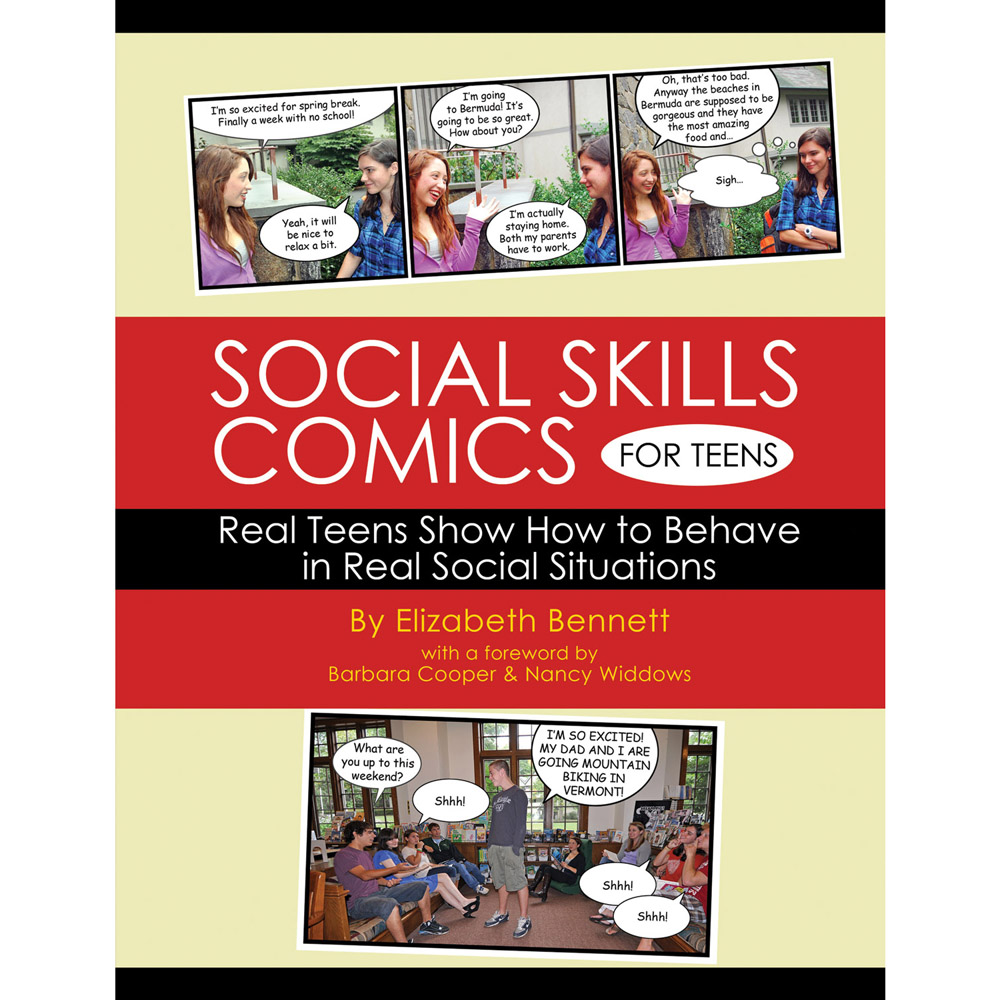 Social Skills Comics For Teens Workbook