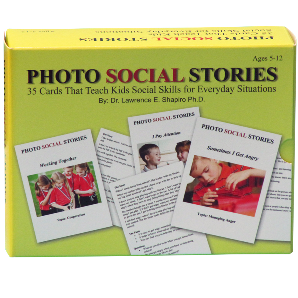Photo Social Stories   Social Situations Card Game
