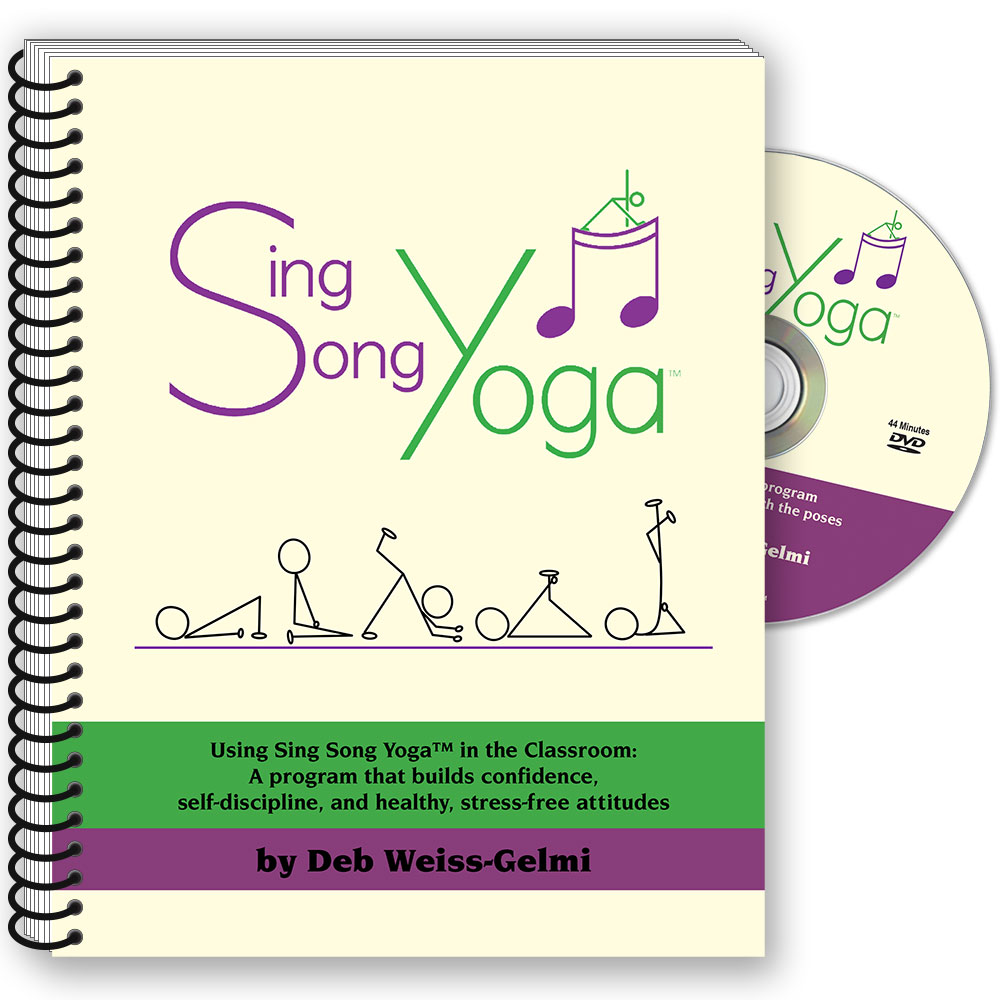 Sing Song Yoga Book with DVD and CD