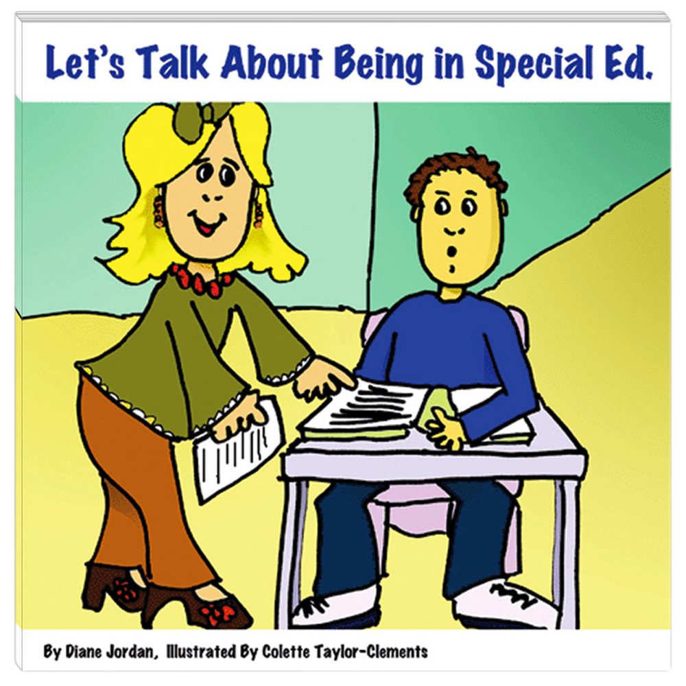 Lets Talk About Being in Special Ed. Book