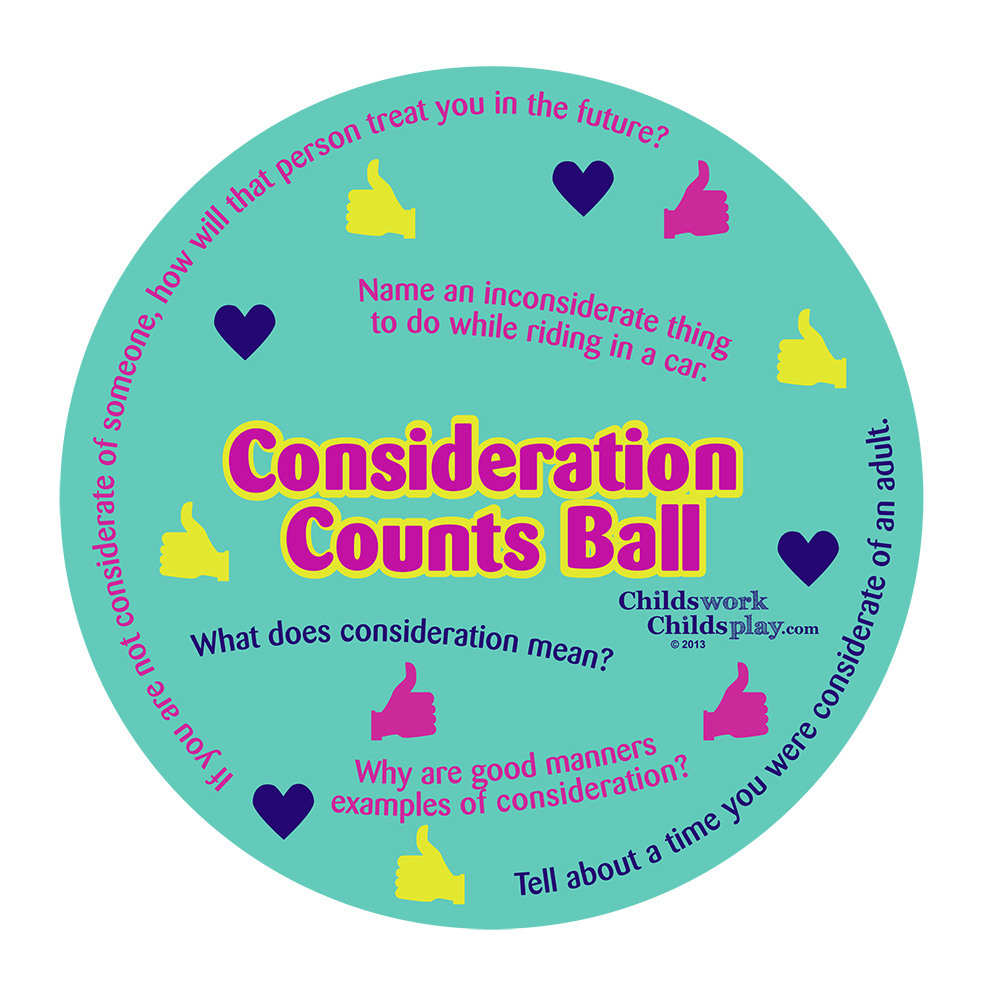 Consideration Counts Ball