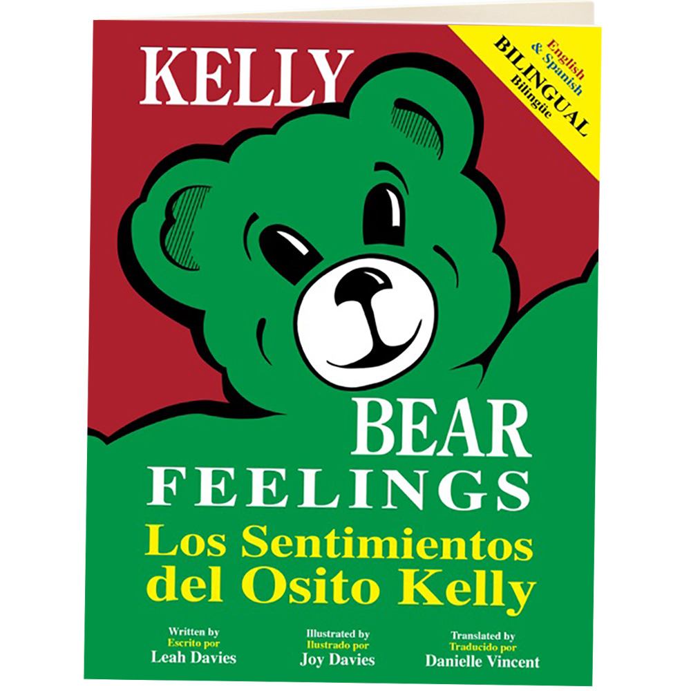Kelly Bear Feelings Bilingual Book