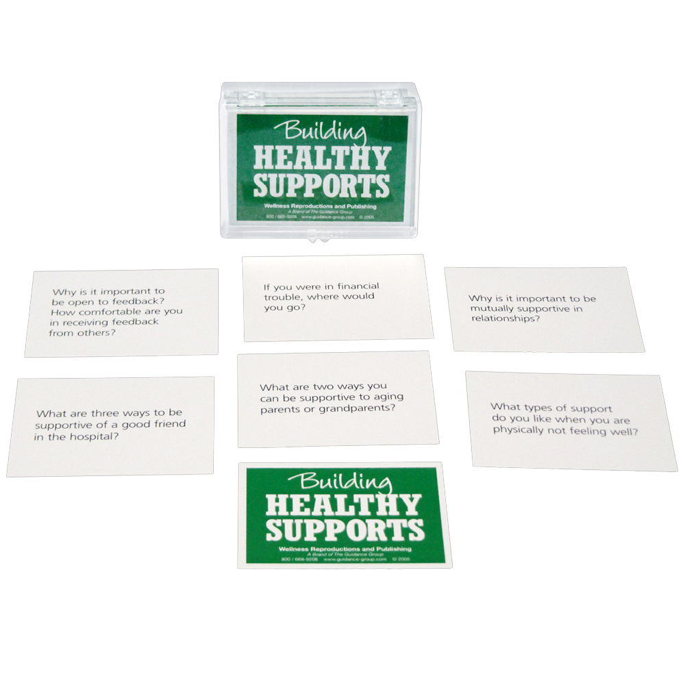 Building Healthy Supports Cards for Adults