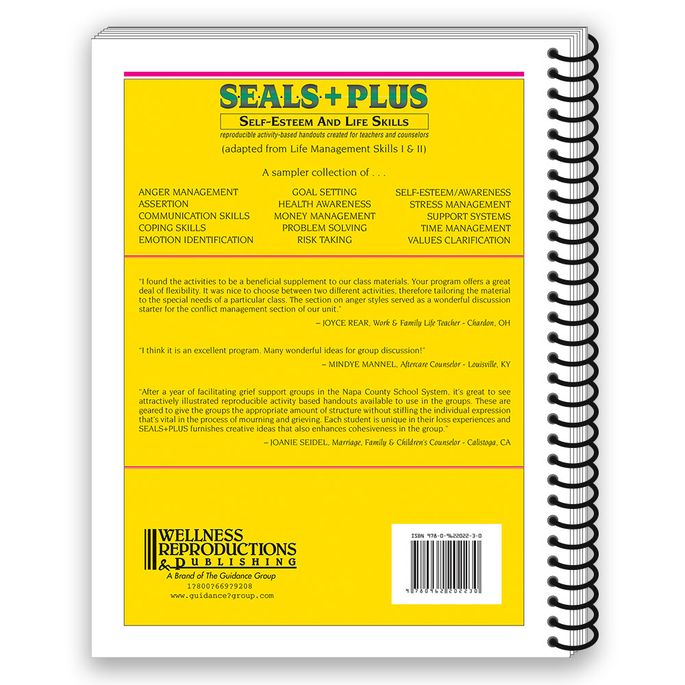 S.E.A.L.S. + PLUS (Self Esteem and Life Skills) Book with CD