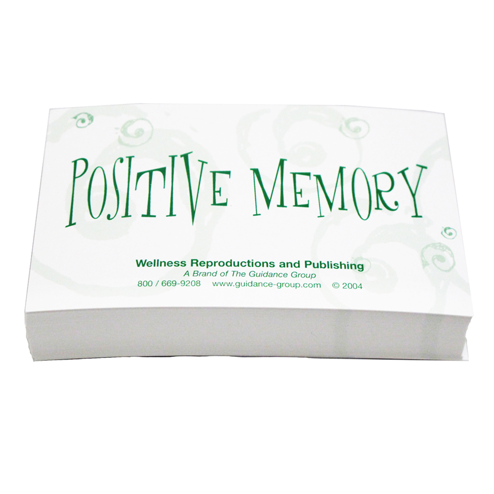 101 Positive Memory Activities: Using Memories to Master Emotions Cards