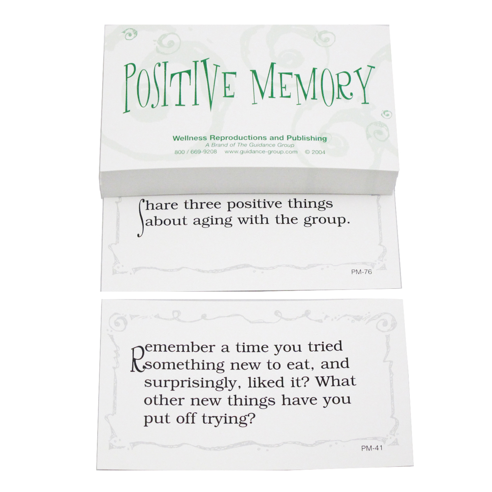 101 Positive Memory Activities: Using Memories to Master Emotions Cards