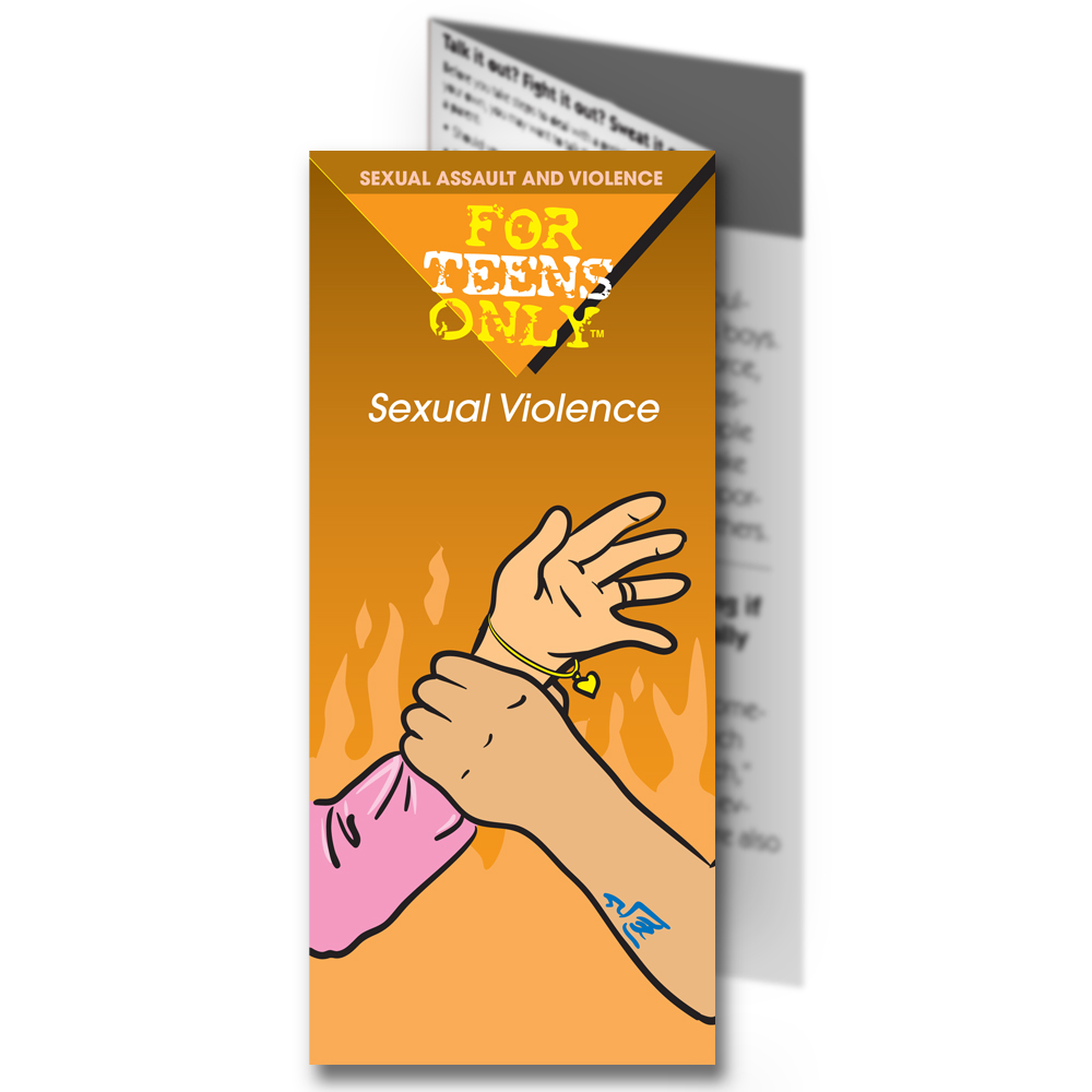 For Teens Only Pamphlet: Sexual Violence 25 pack