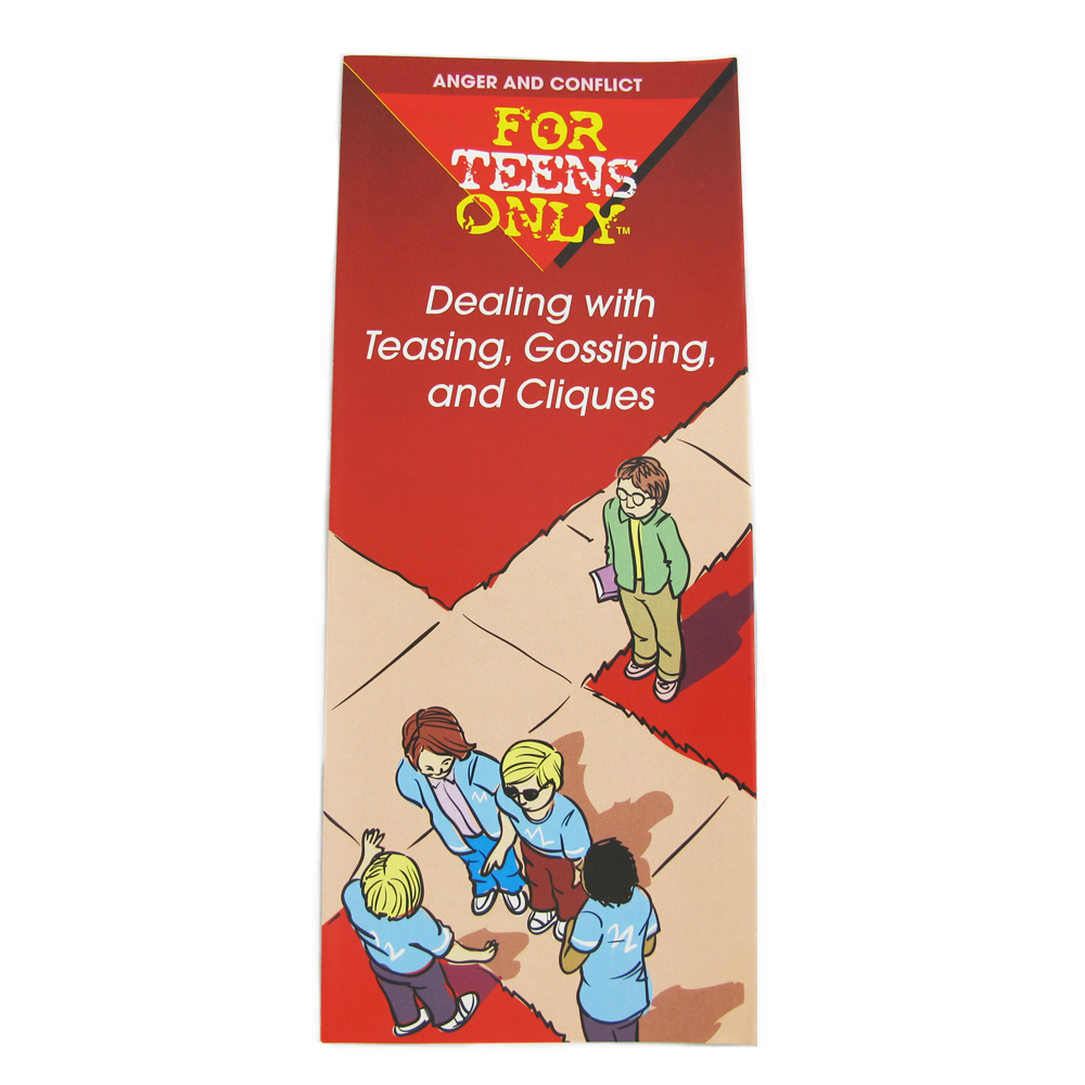 For Teens Only Pamphlet: Dealing with Teasing, Gossiping and Cliques 25 pack