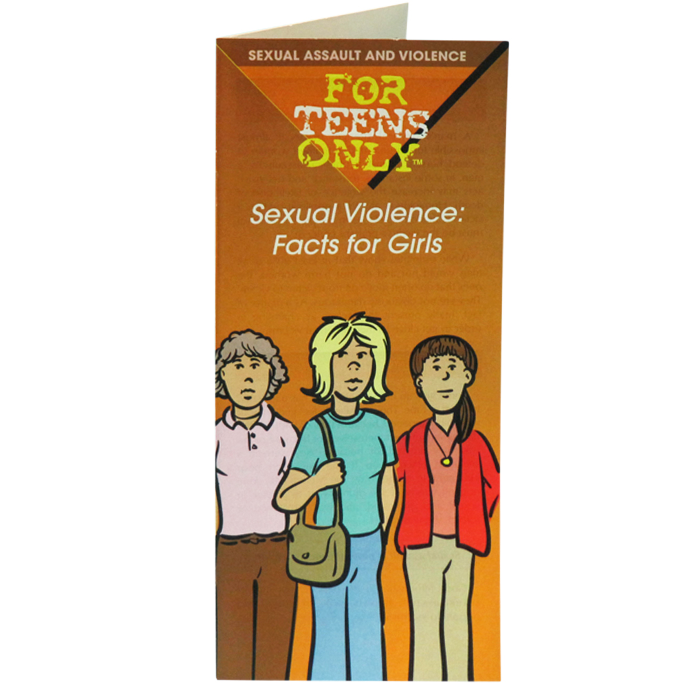 For Teens Only Pamphlet: Sexual Violence: Facts for Girls 25 pack