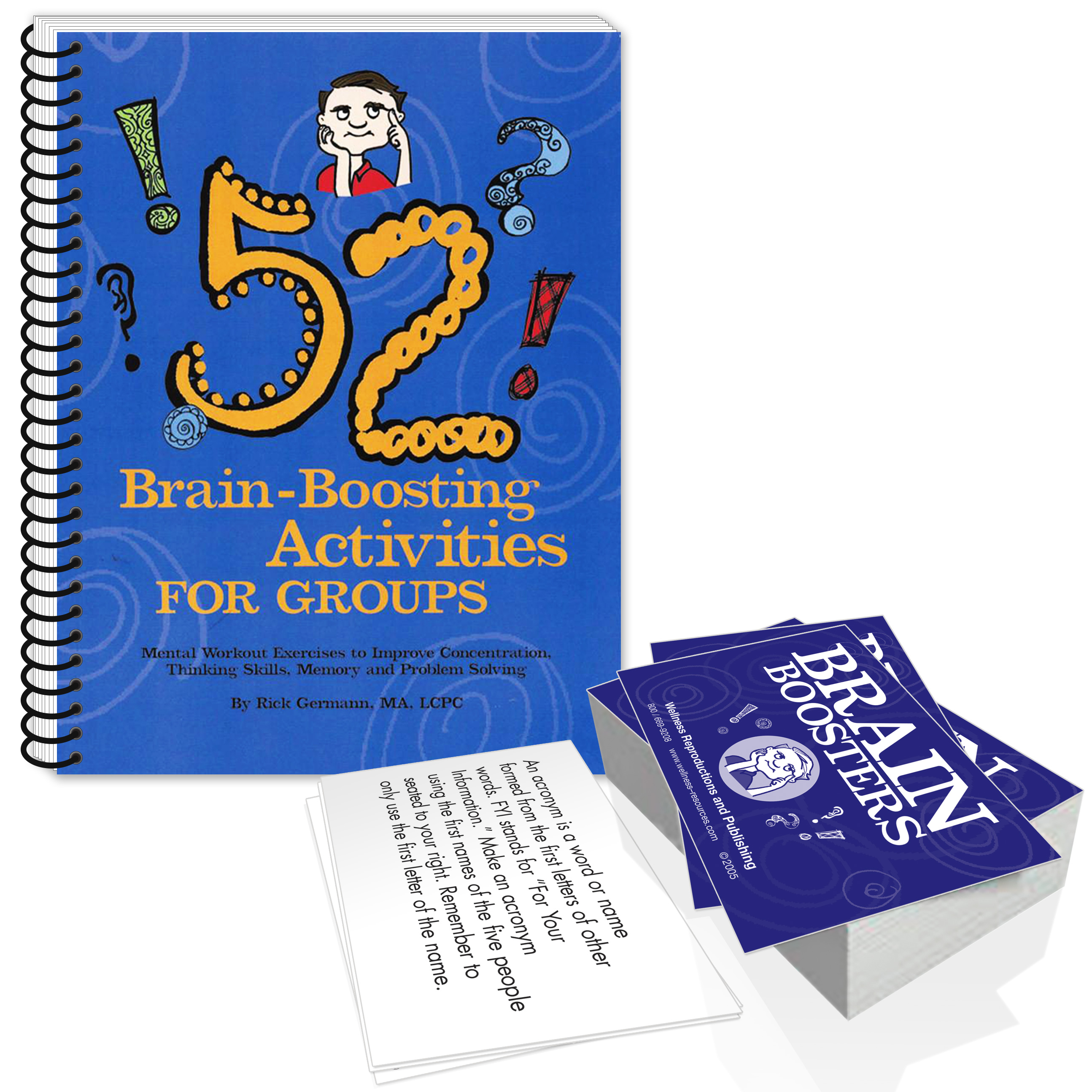 Brain   Boosting Activities for Groups Book & Cards
