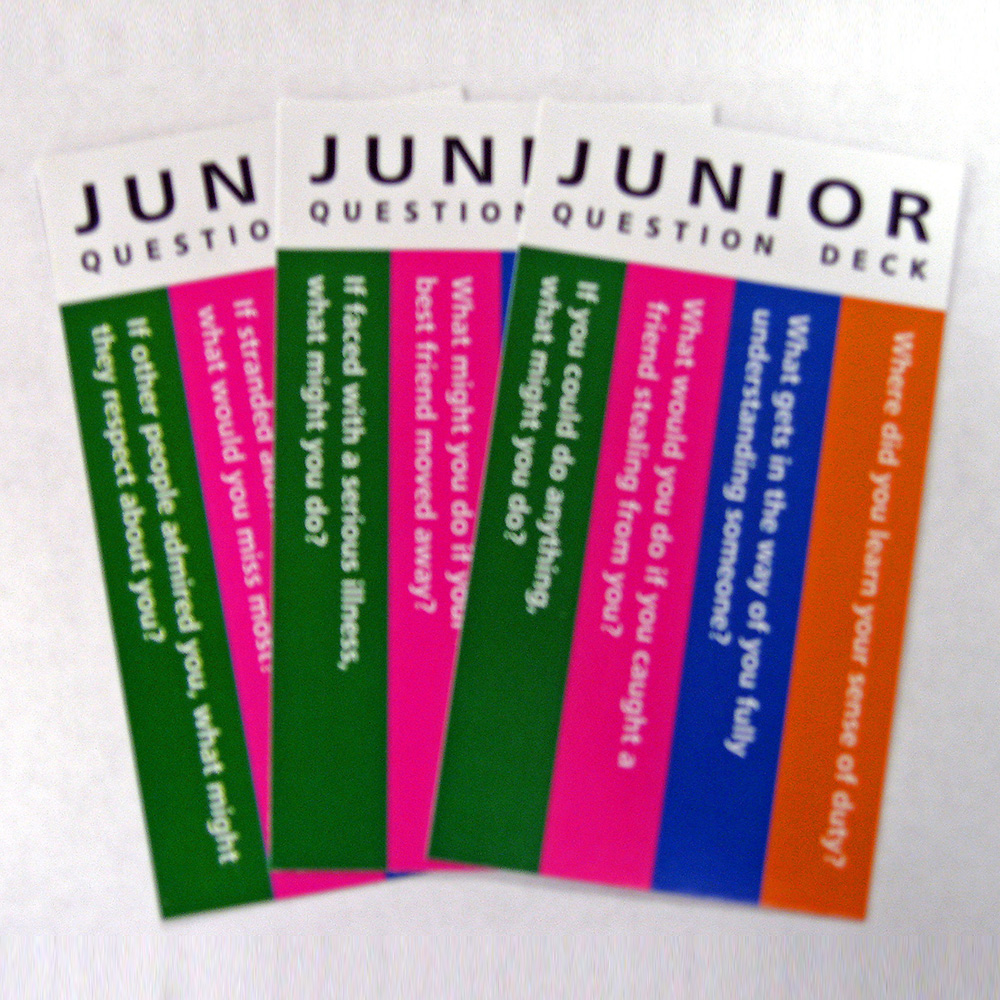 Junior Principles/Values/Beliefs Cards