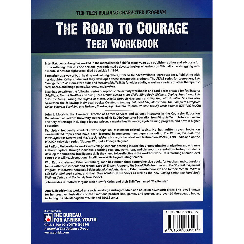 The Road to Courage   Teen Workbook with CD