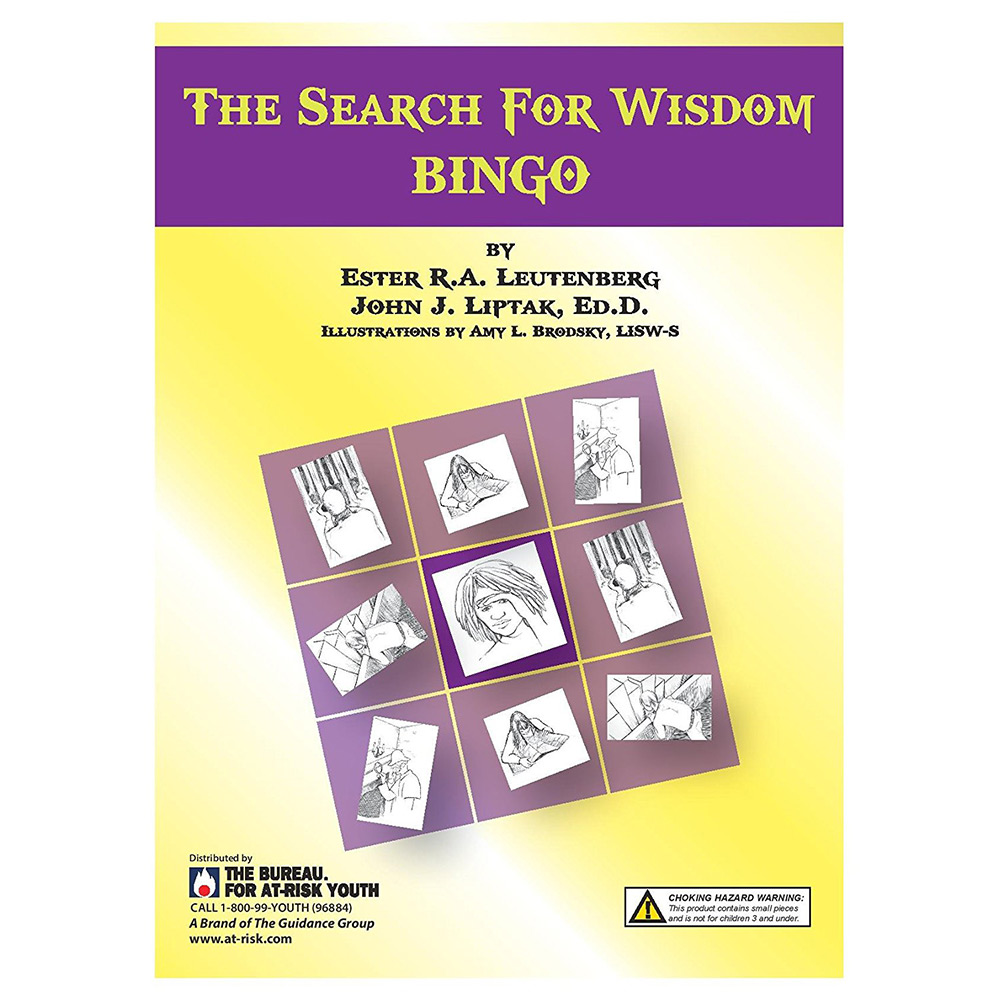 The Search for Wisdom   Teen Bingo Game