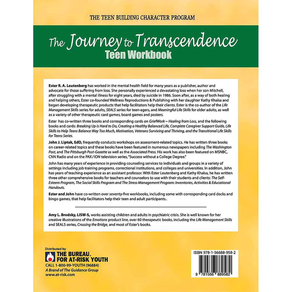 The Journey to Transcendence   Teen Workbook with CD