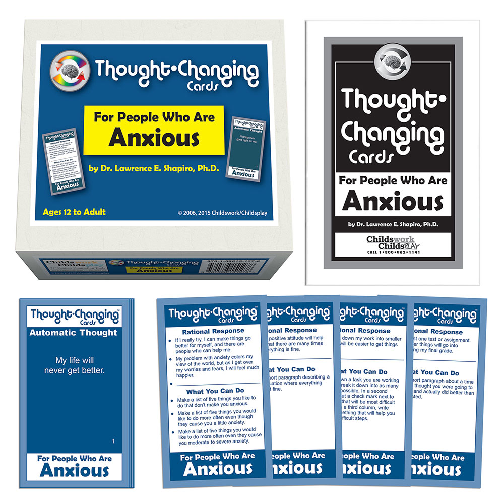 Thought Changing Card Kit for People Who are Anxious