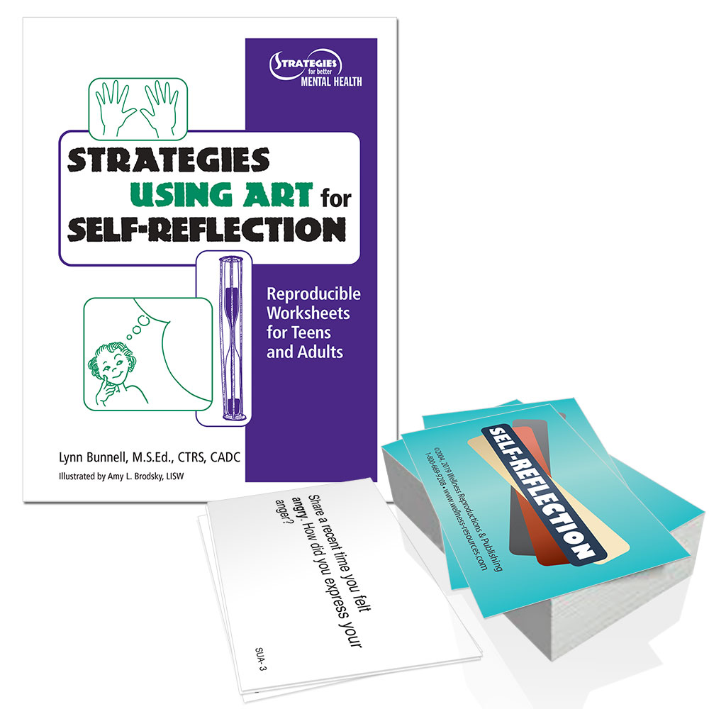 Strategies for Using Art for Self Reflection Book and Cards