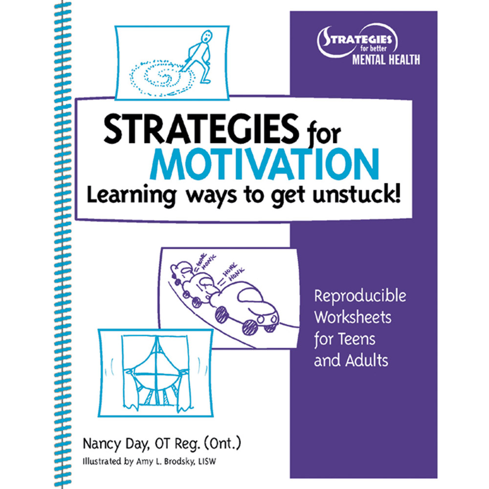 Strategies for Motivation: Learning Ways to Get Unstuck! Book with CD