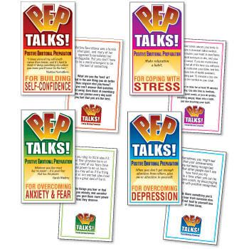 PEP Talks Cards, Set of 4