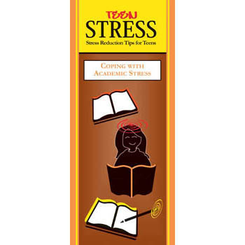 Teen Stress Pamphlet: Coping with Academic Stress 25 pack
