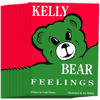 Kelly Bear Feelings Book, Set of 10