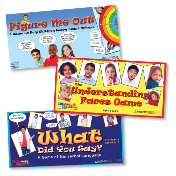 Social Skills/Aspergers Games, Set of 3