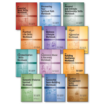 Life Skills & Mental Health Workbooks   12 book Set