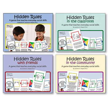 Hidden Rules Card Game Set of 4