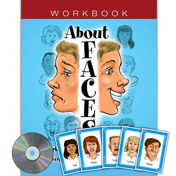 About Faces Card Game and Workbook Set