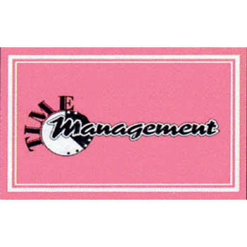 Time Management Cards