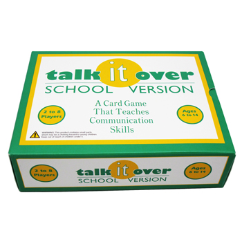 Talk It Over Card Game: School Version