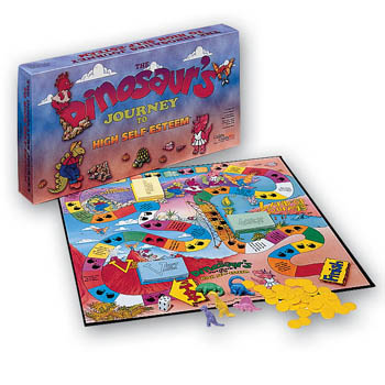 The Dinosaur's Journey to High Self Esteem Board Game