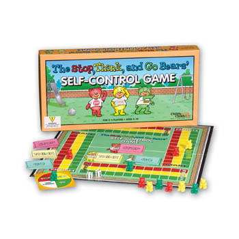 The Stop, Think, and Go Bears Self Control Board Game