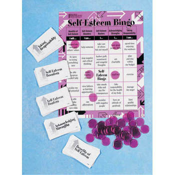 Self Esteem BINGO! Game for Adults