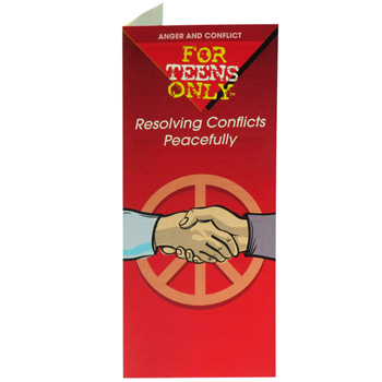 For Teens Only Pamphlet: Resolving Conflicts Peacefully 25 pack