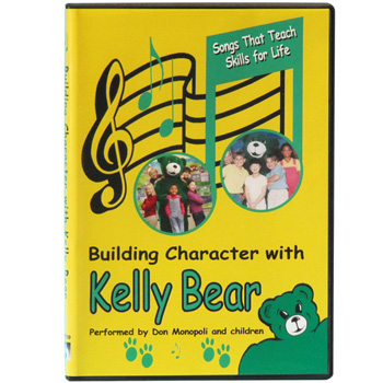 Building Character with Kelly Bear 29 Songs Audio CD