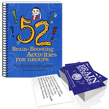 Brain   Boosting Activities for Groups Book & Cards