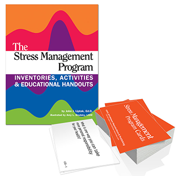 The Stress Management Book & Cards
