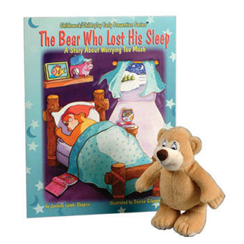 The Bear Who Lost His Sleep   Book & Plush Bear