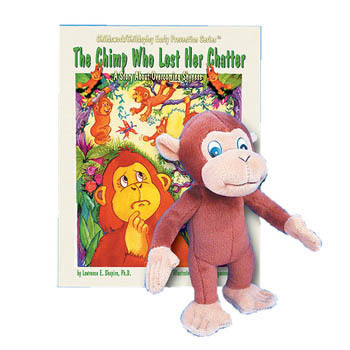 The Chimp Who Lost Her Chatter Book & Plush