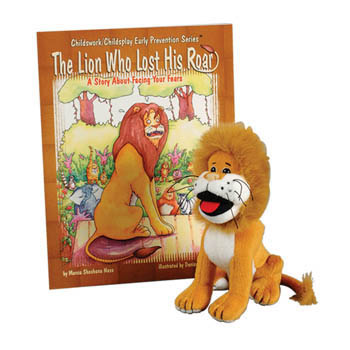 The Lion Who Lost His Roar   Book & Plush Lion