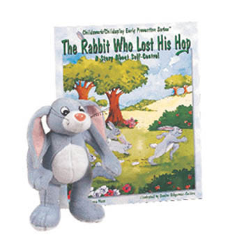 The Rabbit Who Lost His Hop   Book & Plush Rabbit