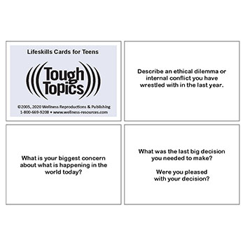 Lifeskills Cards for Teens: Tough Topics