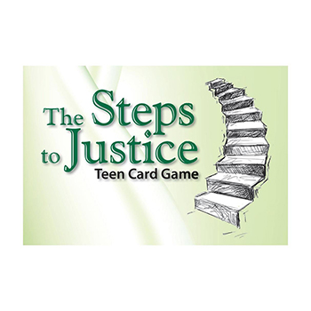 The Steps to Justice   Teen Card Game