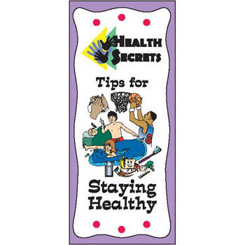 Health Secrets Pamphlet: Tips for Staying Healthy 25 pack